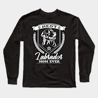 Labrador Mom Long Sleeve T-Shirt